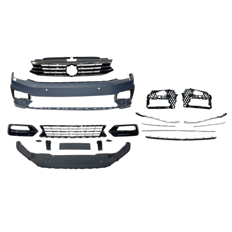 Paraurti Anteriori Volkswagen Passat 2015 Look R (Cod. E-TCW5233)