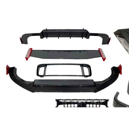 kit estetico Mercedes W464 Look Rocket 900 Carbonio (Cod. E-TCM0450)