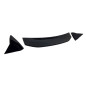 Alettone - Spoiler Volkswagen Golf 6 3/5P Look RZ Nero lucido (Cod. E-SPK6129)