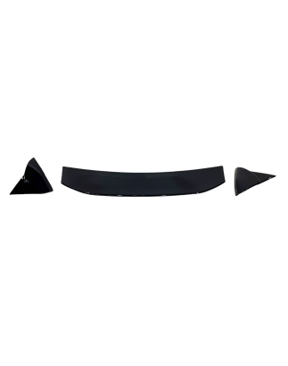 Alettone - Spoiler Volkswagen Golf 6 3/5P Look RZ Nero lucido (Cod. E-SPK6129)