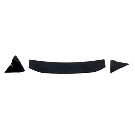 Alettone - Spoiler Volkswagen Golf 6 3/5P Look RZ Nero lucido (Cod. E-SPK6129)