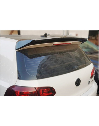 Alettone - Spoiler Volkswagen Golf 6 3/5P Look RZ Nero lucido (Cod. E-SPK6129)