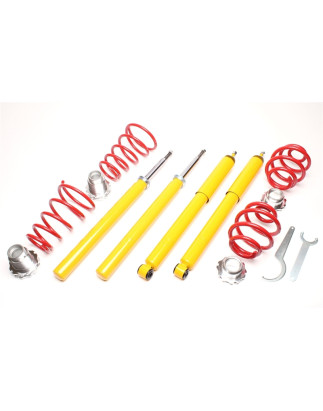 Assetto sportivo a ghiera regolabile for Ø 45mm stelo BMW 3 serie E30  (Cod. T-*EVOGWBM10)