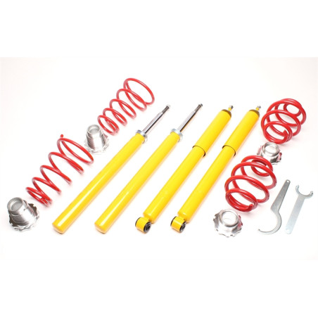 Assetto sportivo a ghiera regolabile for Ø 45mm stelo BMW 3 serie E30  (Cod. T-*EVOGWBM10)