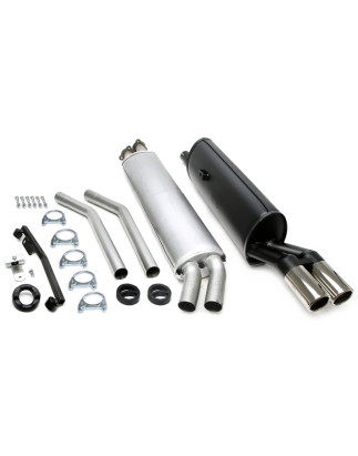 scarico sportivo 2x70mm per BMW 520i/525i/528i/iA/628CSi E28/E24 (Cod. T-01BM020-15)