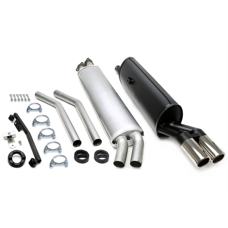 scarico sportivo 2x70mm per BMW 520i/525i/528i/iA/628CSi E28/E24 (Cod. T-01BM020-15)