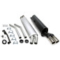 scarico sportivo 2x70mm per BMW 520i/525i/528i/iA/628CSi E28/E24 (Cod. T-01BM020-15)