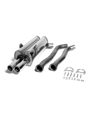  stainless steel catback 2x70mmper BMW M3 E36 limo./coupe/cabrio (Cod. T-02BM002-15)