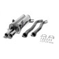  stainless steel catback 2x70mmper BMW M3 E36 limo./coupe/cabrio (Cod. T-02BM002-15)