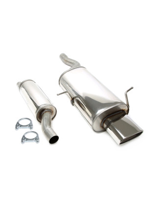  stainless steel exhaust system 85x150mm for BMW 316i/318i E46 berlina/Coupé/Touring (Cod. T-02BM00