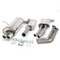 sistema di scarico 2x70mm per BMW 320i/323i/328i M52 E46 Sedo/Coupé/Touring (Cod. T-02BM005-19)