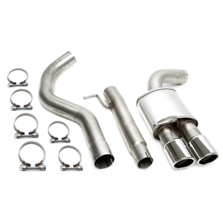 sistema di scarico 2x80mm 316D/318D/320D BMW 3 serie 316D/318D/320D berlina E90, -Touring E91, -... 
