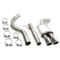 sistema di scarico 2x80mm 316D/318D/320D BMW 3 serie 316D/318D/320D berlina E90, -Touring E91, -... 