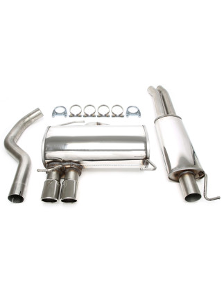 sistema di scarico 2x70mm per BMW 325i/330i E90 berlina /E91 Touring (Cod. T-02BM009-19)