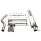 sistema di scarico 2x70mm per BMW 325i/330i E90 berlina /E91 Touring (Cod. T-02BM009-19)