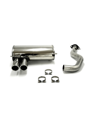 sistema di scarico 2x70mm per BMW 325i/330i E90 berlina /E91 Touring (Cod. T-02BM010-19)
