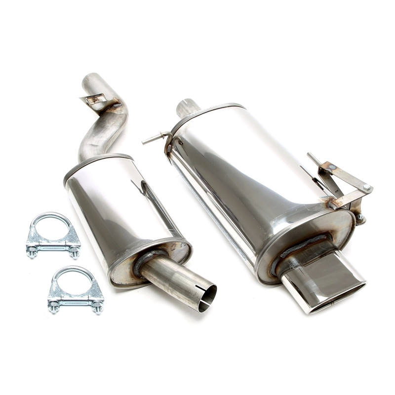 sistema di scarico 70x140mm per BMW Z3 E36 8V (Cod. T-02BM013-23)