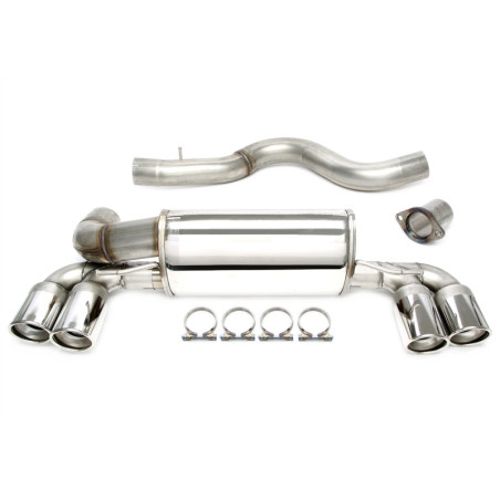 sistema di scarico  2x90mm  per BMW 1 serie M Coupe E82 (Cod. T-02BM016-5D)