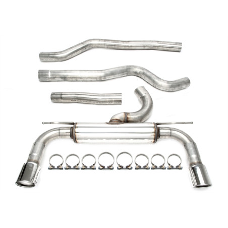 sistema di scarico 1x90mm BMW 3 serie berlina + touring diesel F30,F31 / 4 serie convertible/co... (