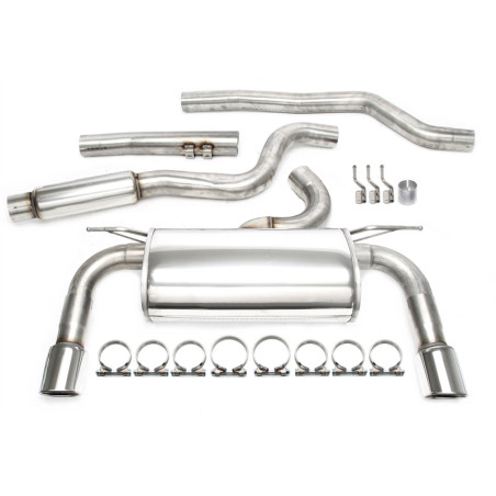 sistema di scarico 1x90mm BMW 3 serie berlina +Touring 320i F30,F31 / 4 serie Convertible/Coupe... (