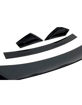 Spoiler Ford Mustang 2015-2020 Look GT350 II Nero lucido (Cod. E-SP860111)