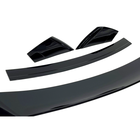 Spoiler Ford Mustang 2015-2020 Look GT350 II Nero lucido (Cod. E-SP860111)