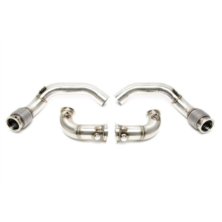 Downpipe tranne convertitore catalitico con flex pipeper BMW 5er Serie M5 F90, 8er Serie M8 F91/F...