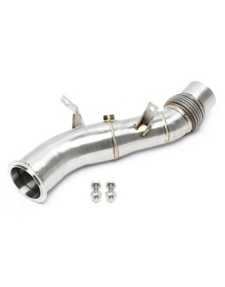 Downpipe tranne convertitore catalitico con flex pipeper BMW 5 serie F10/11/07, X5 E70, X6 E71 -... 