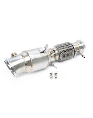 Downpipe con convertitore catalitico and flexible pipe BMW /3 serie/ 4 serie / x28i (i... (Cod. T-06