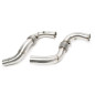 Downpipe tranne convertitore catalitico con flex pipeper BMW 5 serie F10, 6 serie F06 - 550i/65... (