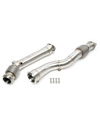 Downpipe tranne convertitore catalitico con flex pipeper BMW X3 serie M model F97, X4 serie M m... (