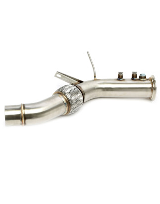 Downpipe tranne convertitore catalitico per BMW X5 serie xDrive 30d/40d  E70 - engine code N57 (Cod.