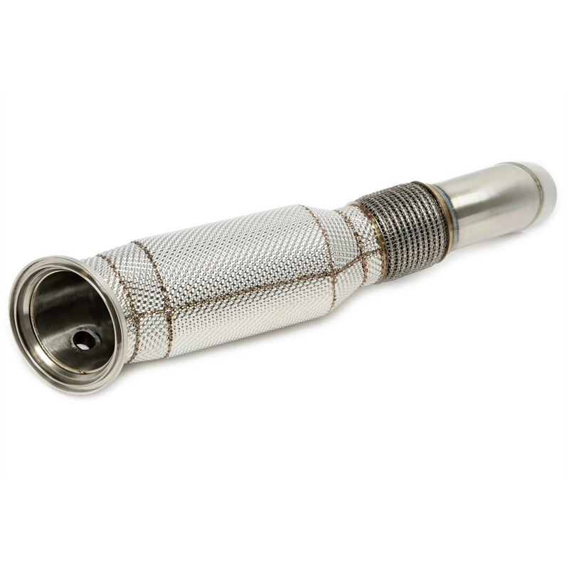 Downpipe con protezione termica and convertitore cataliticoper BMW F20/F21, F22... (Cod. T-06BM036)