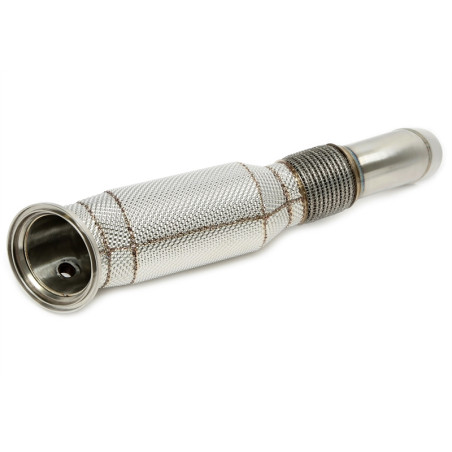 Downpipe con protezione termica and convertitore cataliticoper BMW F20/F21, F22... (Cod. T-06BM036)