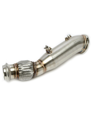Downpipe tranne convertitore catalitico con flex pipeper BMW F20/F21, F22/F23,... (Cod. T-06BM037)
