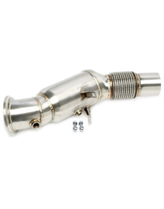 Downpipe con convertitore cataliticoper BMW 1er serie F20/F21, 2er F22, F23, 3er F30, F31, F34,... (
