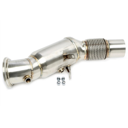 Downpipe con convertitore cataliticoper BMW 1er serie F20/F21, 2er F22, F23, 3er F30, F31, F34,... (