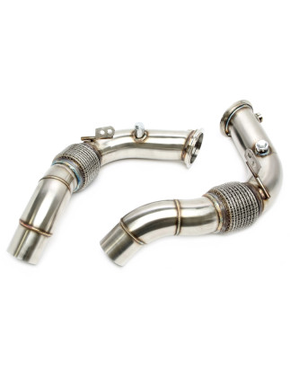 Downpipe tranne convertitore catalitico con flexpipeper BMW 5 serie M5 F10, 6 serie M6 F12/F13/... (