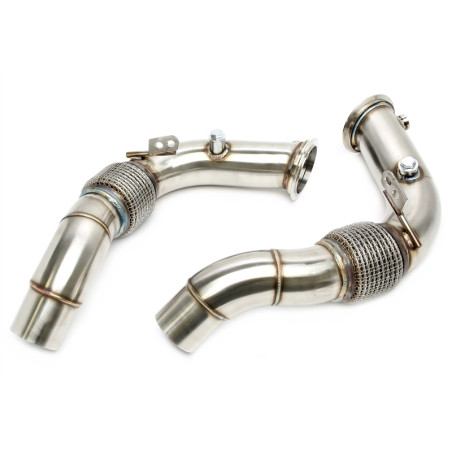Downpipe tranne convertitore catalitico con flexpipeper BMW 5 serie M5 F10, 6 serie M6 F12/F13/... (