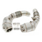 Downpipe con protezione termica and convertitore cataliticoperBMW 5 serie M5 F10, 6 serie M6 F1... (