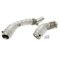 Downpipe con protezione termica and convertitore cataliticoper BMW M2 F87, 3 serie M3 F... (Cod. T-0