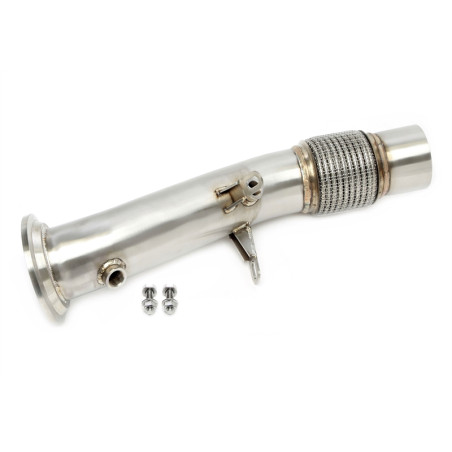 Downpipe tranne convertitore catalitico con flex pipeper BMW F20, F21, F22, F23... (Cod. T-06BM047)