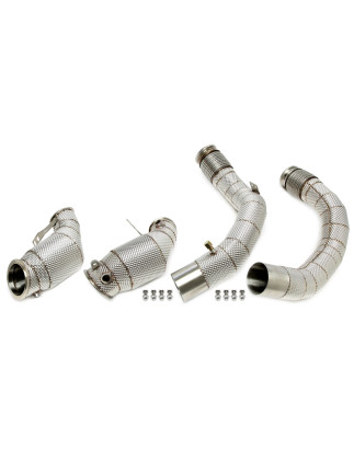 Downpipe con protezione termica and convertitore catalitico X5 M F95, X6 M F96 model year 2020-20...