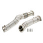 Downpipe con protezione termica and flex pipeper BMW M2 G87, 3 serie M3 G80, 4 serie M... (Cod. T-06