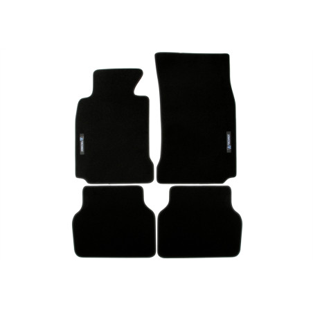 Set tappeti per auto con Logo per BMW 5 serie  E39 (Cod. T-34BM05)