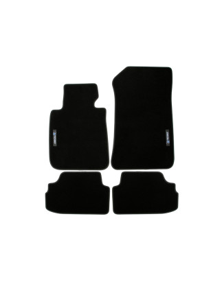 Set tappeti per auto con Logo per BMW 1 serie  E81/E88/E82 (Cod. T-34BM07)