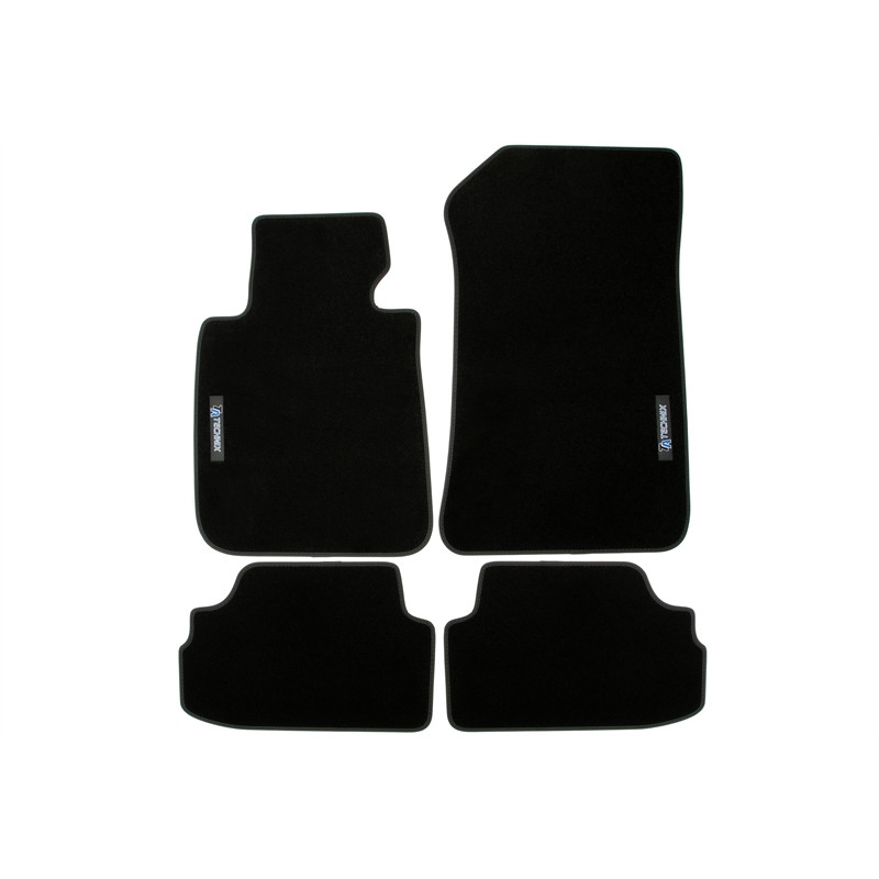 Set tappeti per auto con Logo per BMW 1 serie  E81/E88/E82 (Cod. T-34BM07)