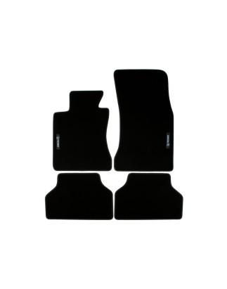 Set tappeti per auto con Logo per BMW 5 serie  E60 / E61 (Cod. T-34BM08)