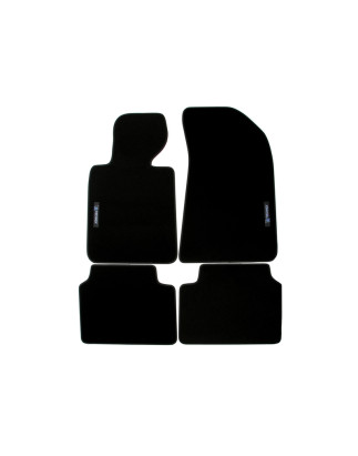 Set tappeti per auto con Logo per BMW 3 serie berlina, Coupe, Touring  E30 (Cod. T-34BM09)