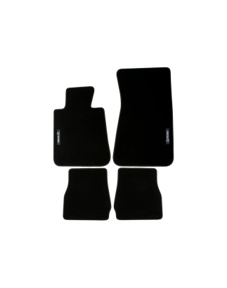 Set tappeti per auto con Logo per BMW 3 serie Convertible  E30 (Cod. T-34BM10)